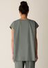 Organic Cotton Interlock Jewel Neck Sleep Tee