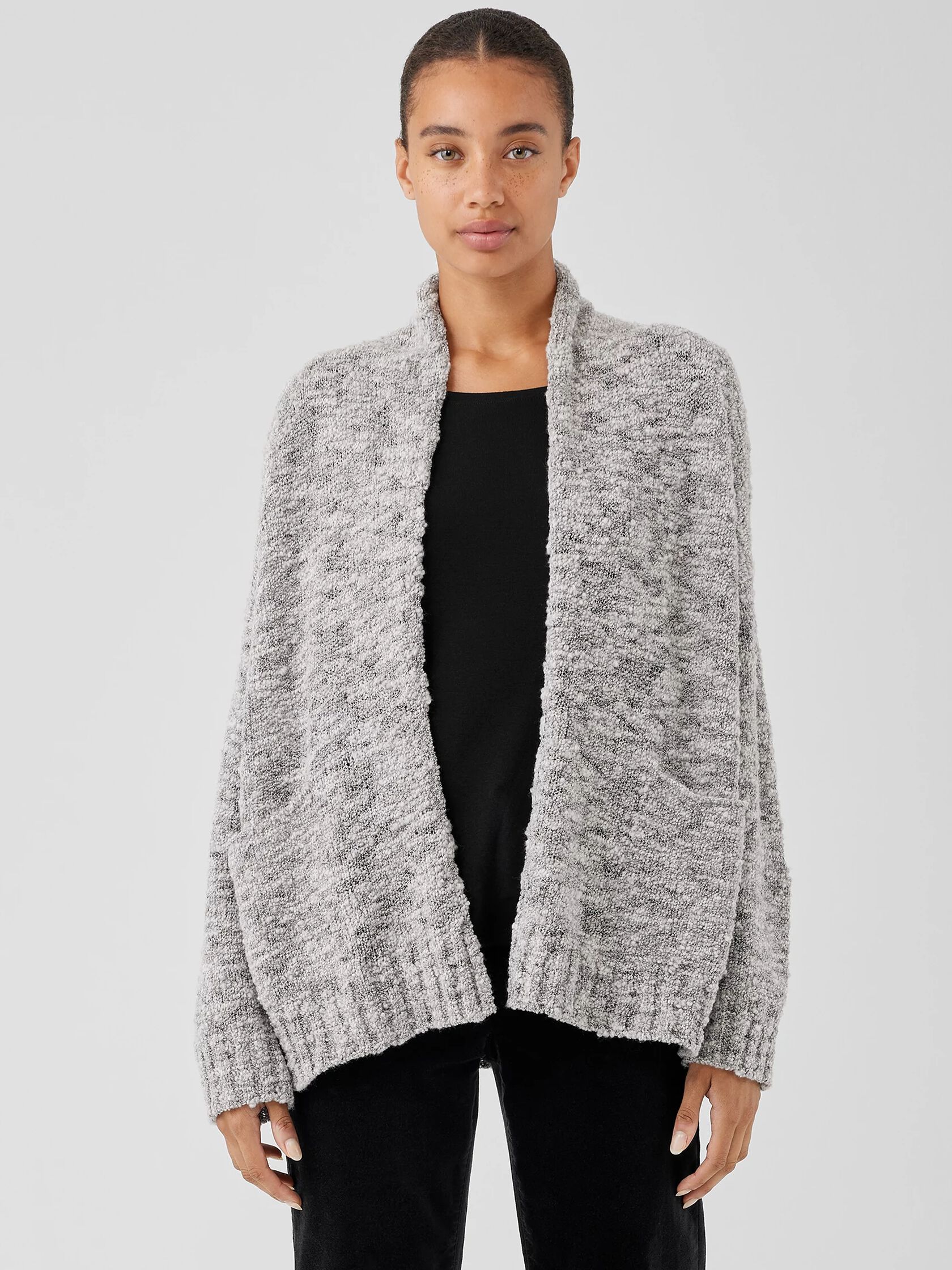 Wool Slub Cardigan