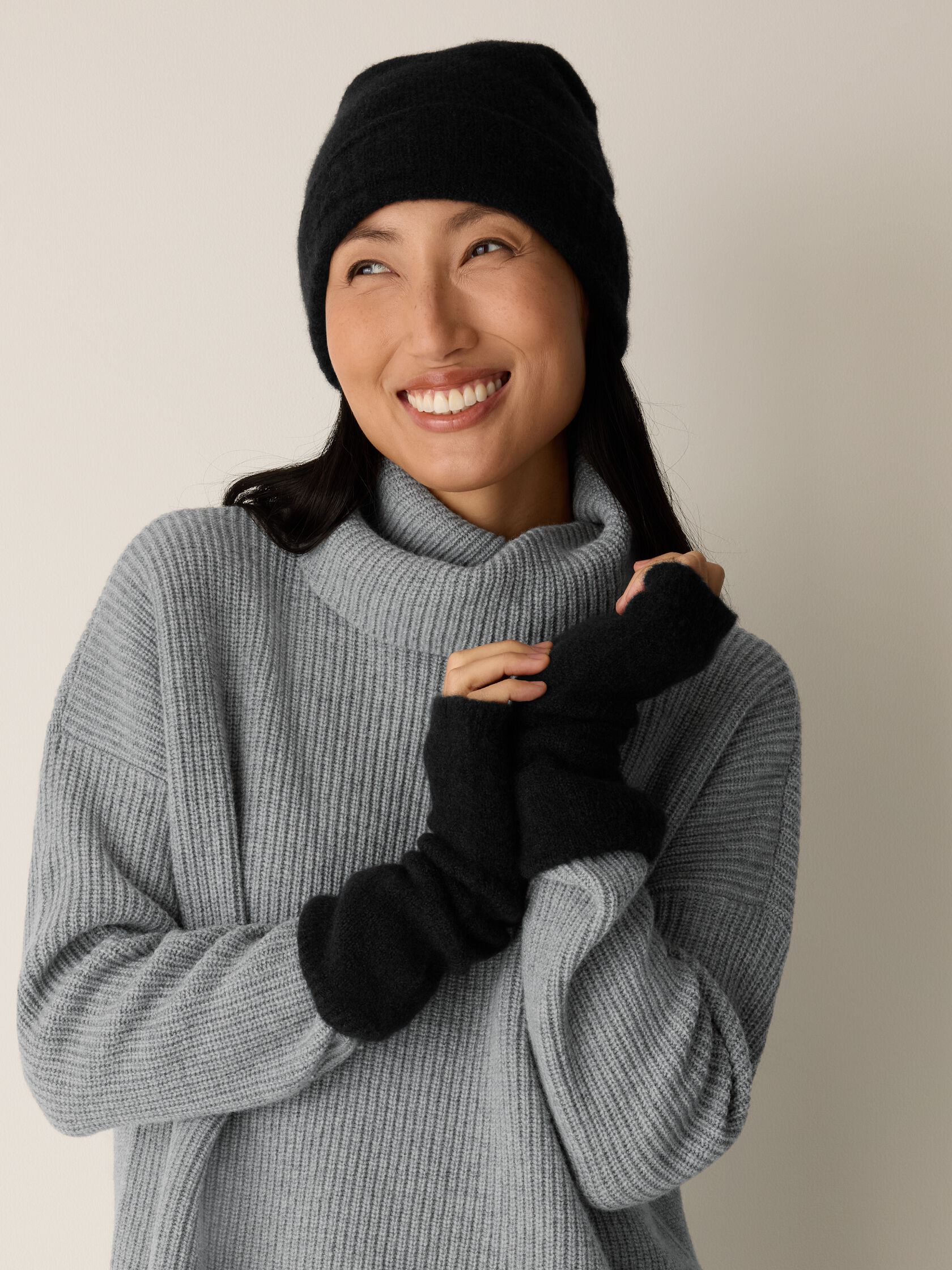 Cashmere Silk Boucle Bliss Glovelettes