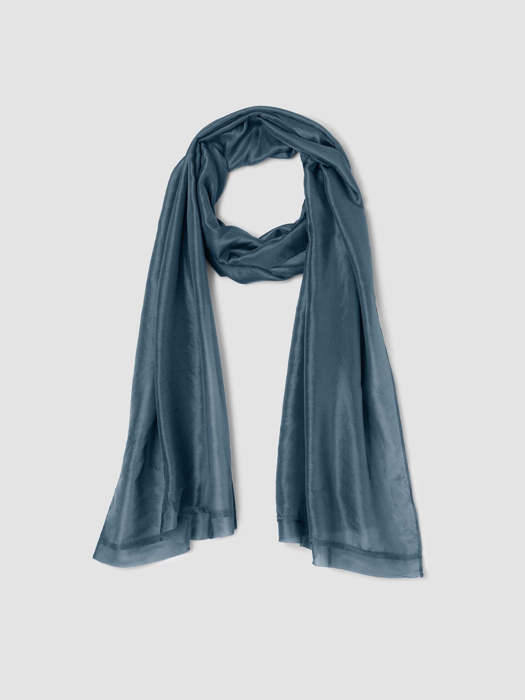 Washed Organic Silk Scarf
