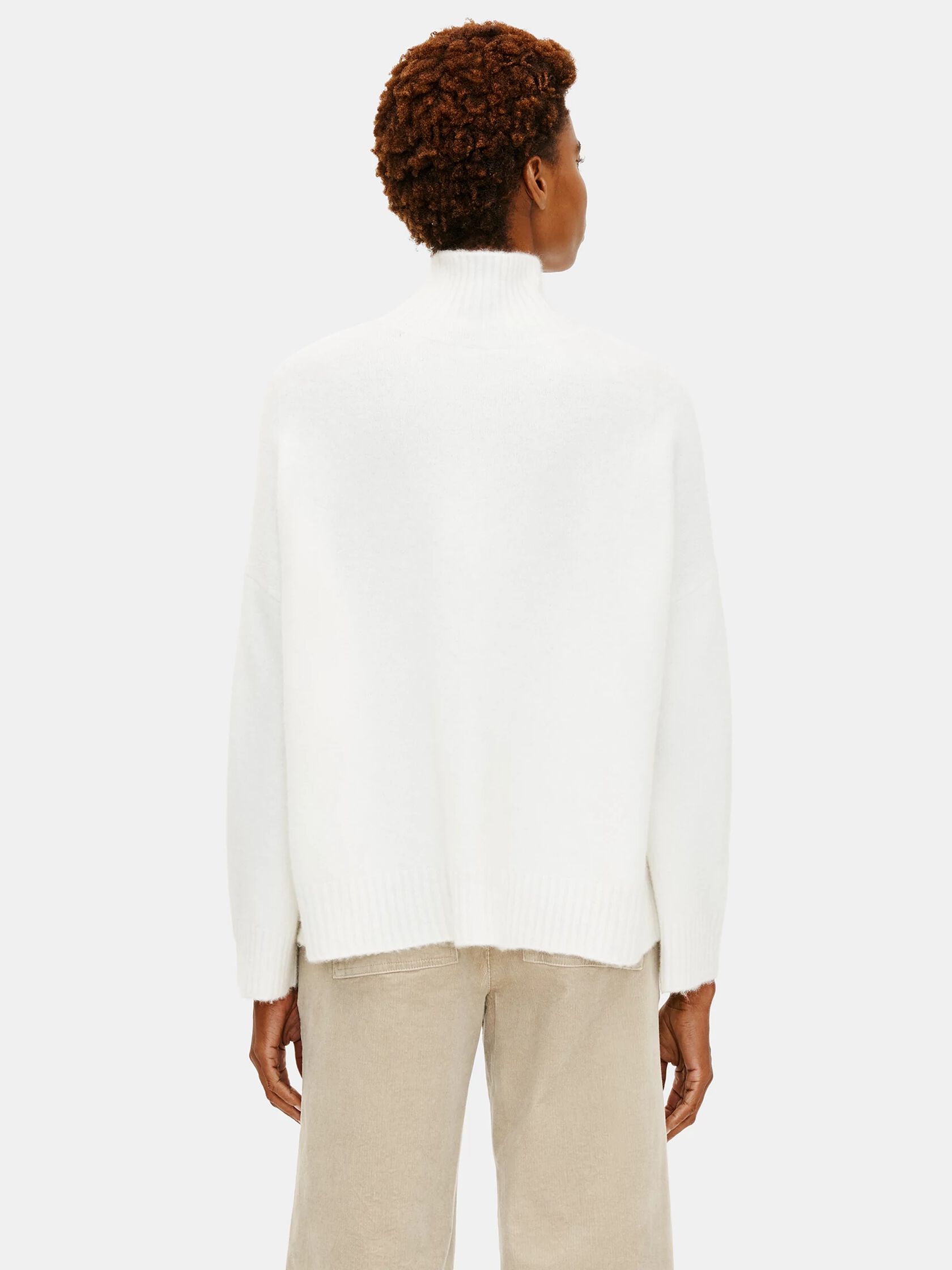 Cashmere Silk Bliss  Turtleneck Box-Top