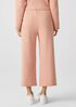 Organic Cotton French Terry Wide-Leg Pant