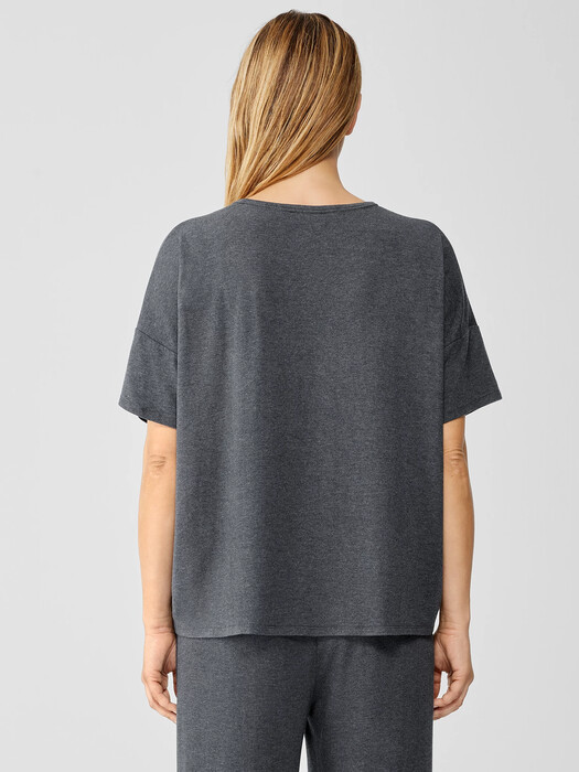 Fine Jersey Crew Neck Tee