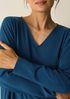 Organic Cotton Interlock V-Neck Sleep Dress