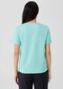 Organic Pima Cotton Jersey Round Neck Tee