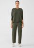 Organic Pima Cotton Stretch Jersey Lantern Pant