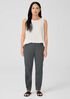 Cotton Blend Ponte Slim Pant