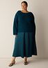 Cashmere Silk Bliss Crew Neck Top