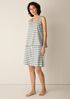 Striped Organic Cotton Jersey Sleep Set