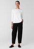 Organic Pima Cotton Jersey Long-Sleeve Tee