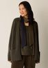 Ombr&eacute; Silk Charmeuse Double Tie Scarf