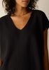 Organic Linen Cotton V-Neck Top