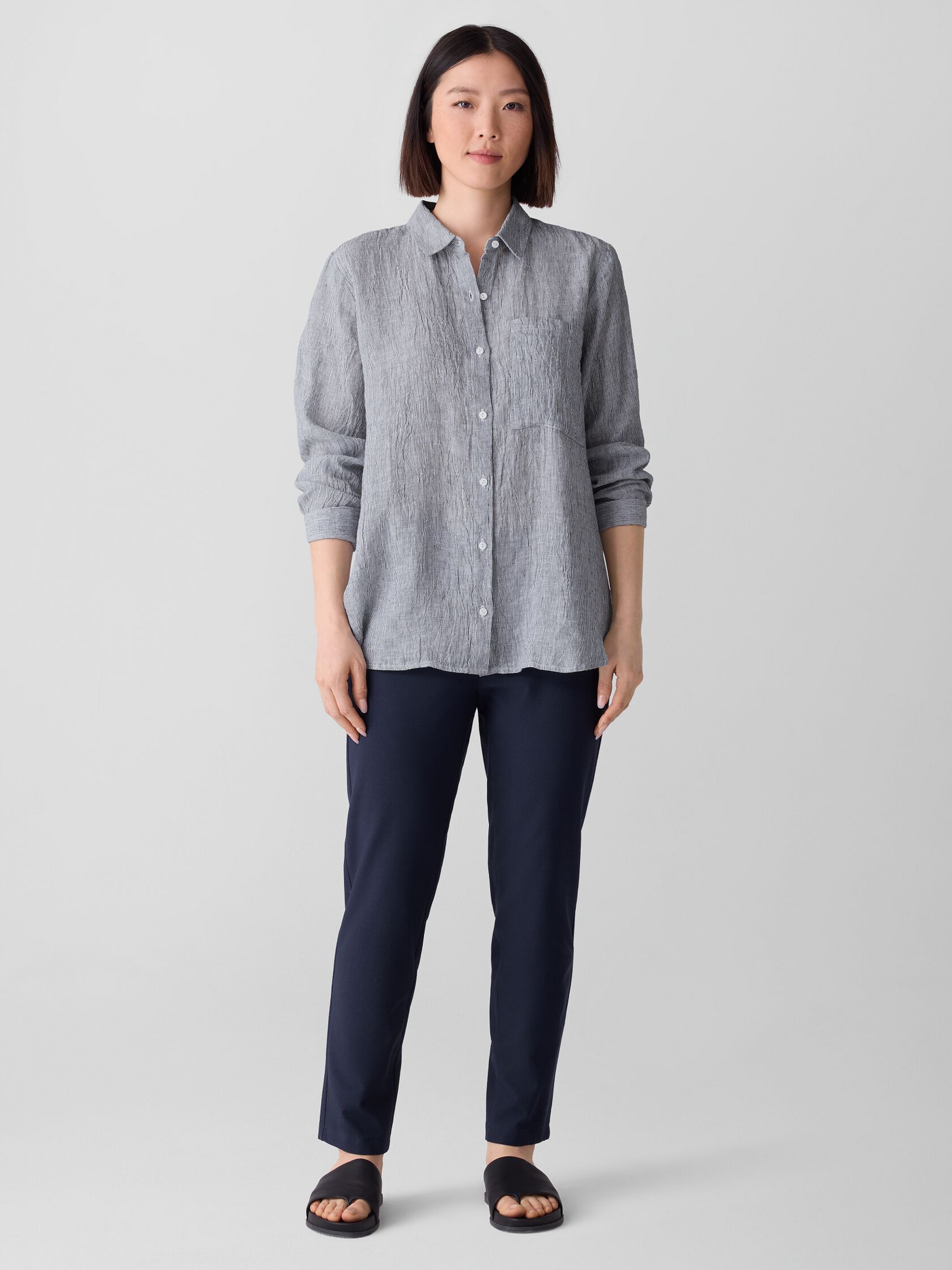 Washable Stretch Crepe Pant