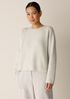 Cashmere Silk Bliss Crew Neck Top