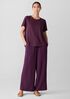 Organic Linen Jersey Crew Neck Tee