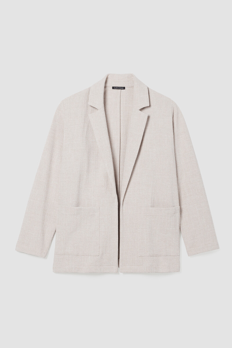 Organic Cotton Tweed Blazer Organic Cotton Tweed Blazer