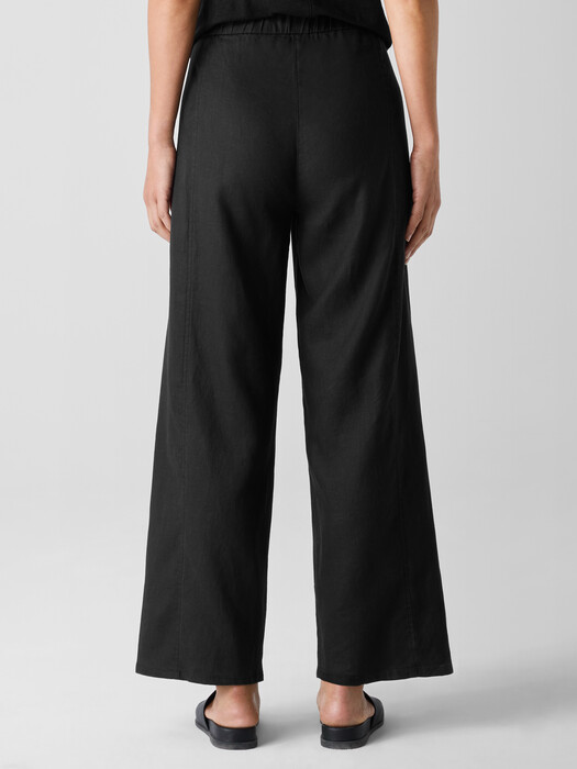 Organic Linen Wide-Leg Trouser Pant