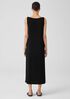 Fine Jersey Bateau Neck Dress