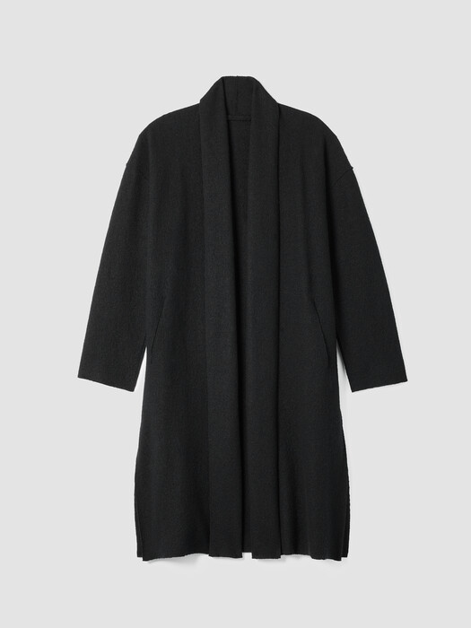 Lightweight Boiled Wool Icon Coat in Regenerative Wool