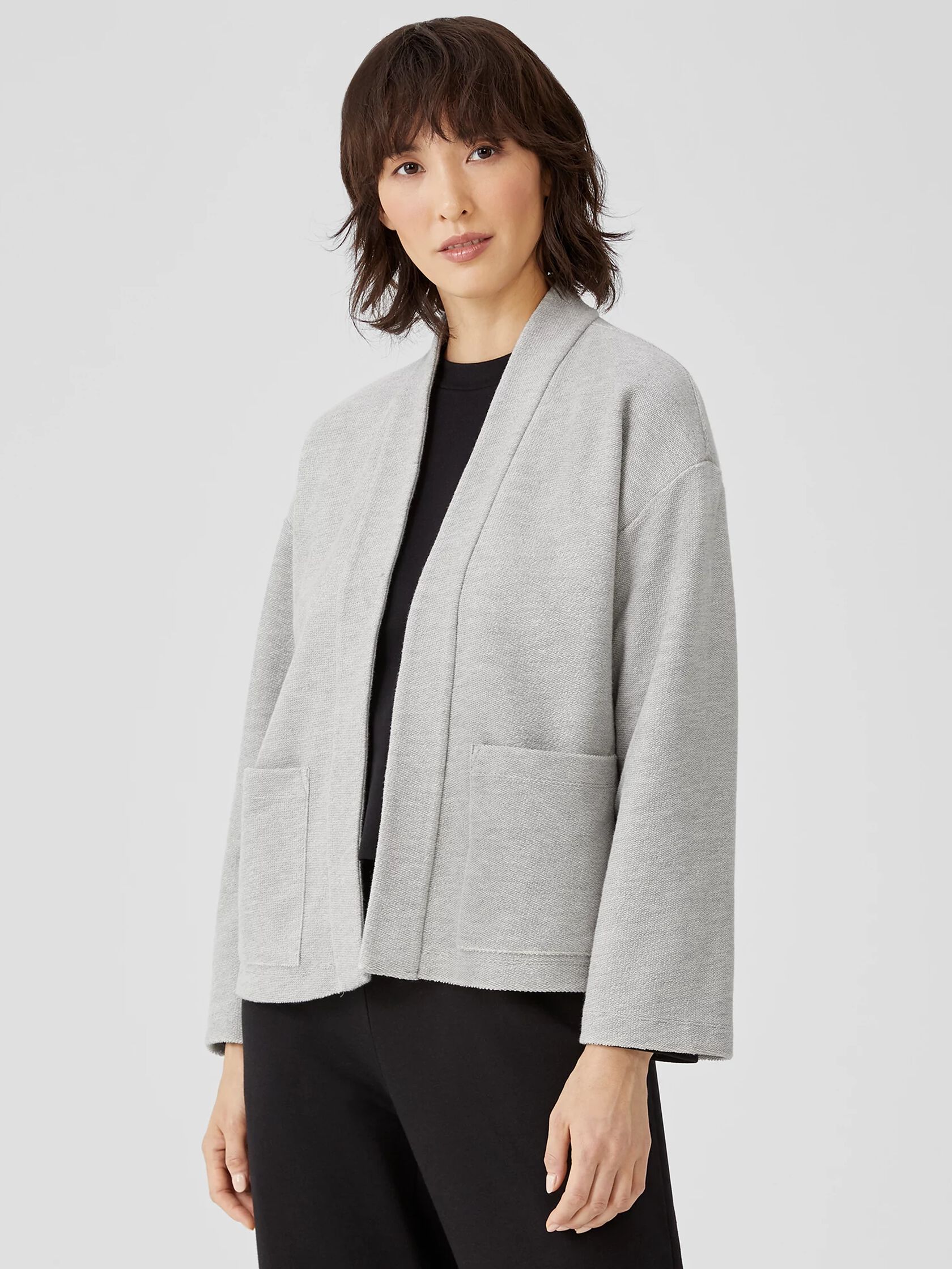 Organic Cotton Terry Jacket