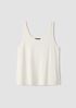 Stretch Silk Jersey Scoop Neck Tank