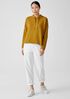 Organic Cotton French Terry Hooded Top
