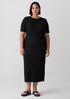 Bubble Jacquard Pencil Skirt