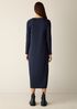 Stretch Jersey Knit Oval Dress