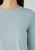Organic Pima Cotton Jersey Long-Sleeve Tee