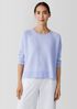 Organic Linen Cotton Raglan-Sleeve Top