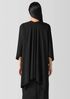 Fine Merino Poncho in Regenerative Wool