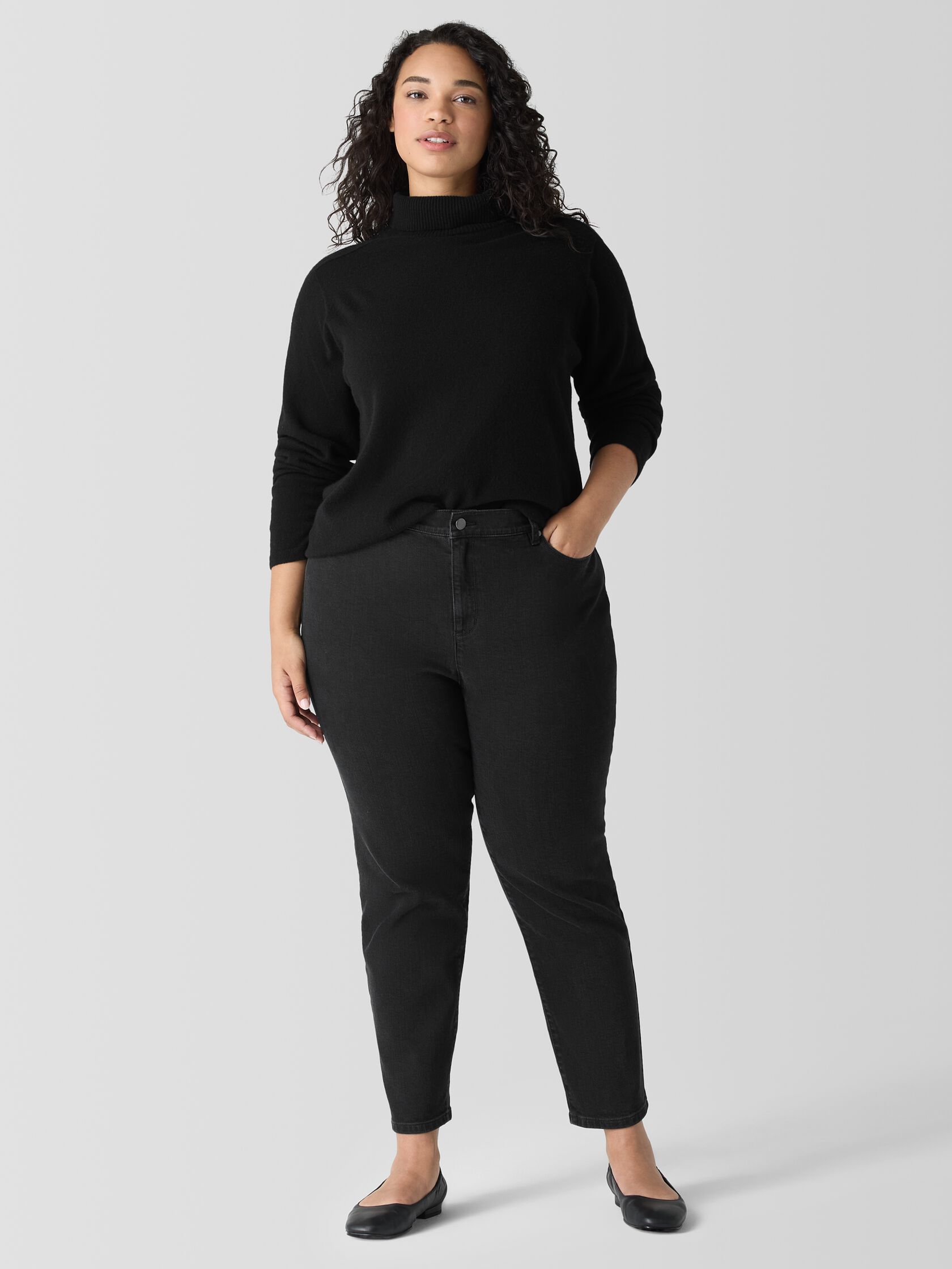 Organic Cotton Stretch Denim Slim Jean