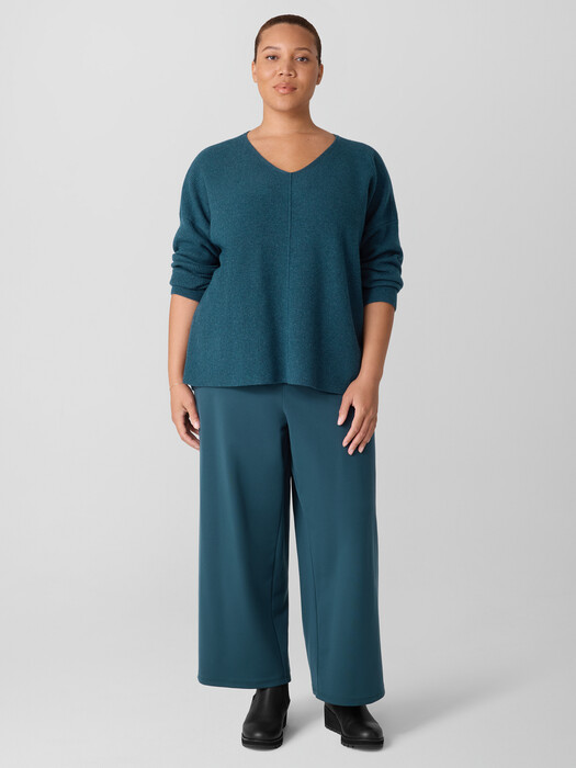 Italian Cashmere V-Neck Top