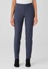 Washable Stretch Crepe Slim Pant
