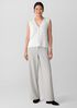 Washable Flex Ponte&nbsp;Wide Trouser Pant