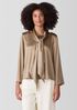 Stretch Silk Charmeuse Scarf