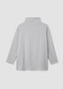Cozy Brushed Terry Hug Funnel Neck Top