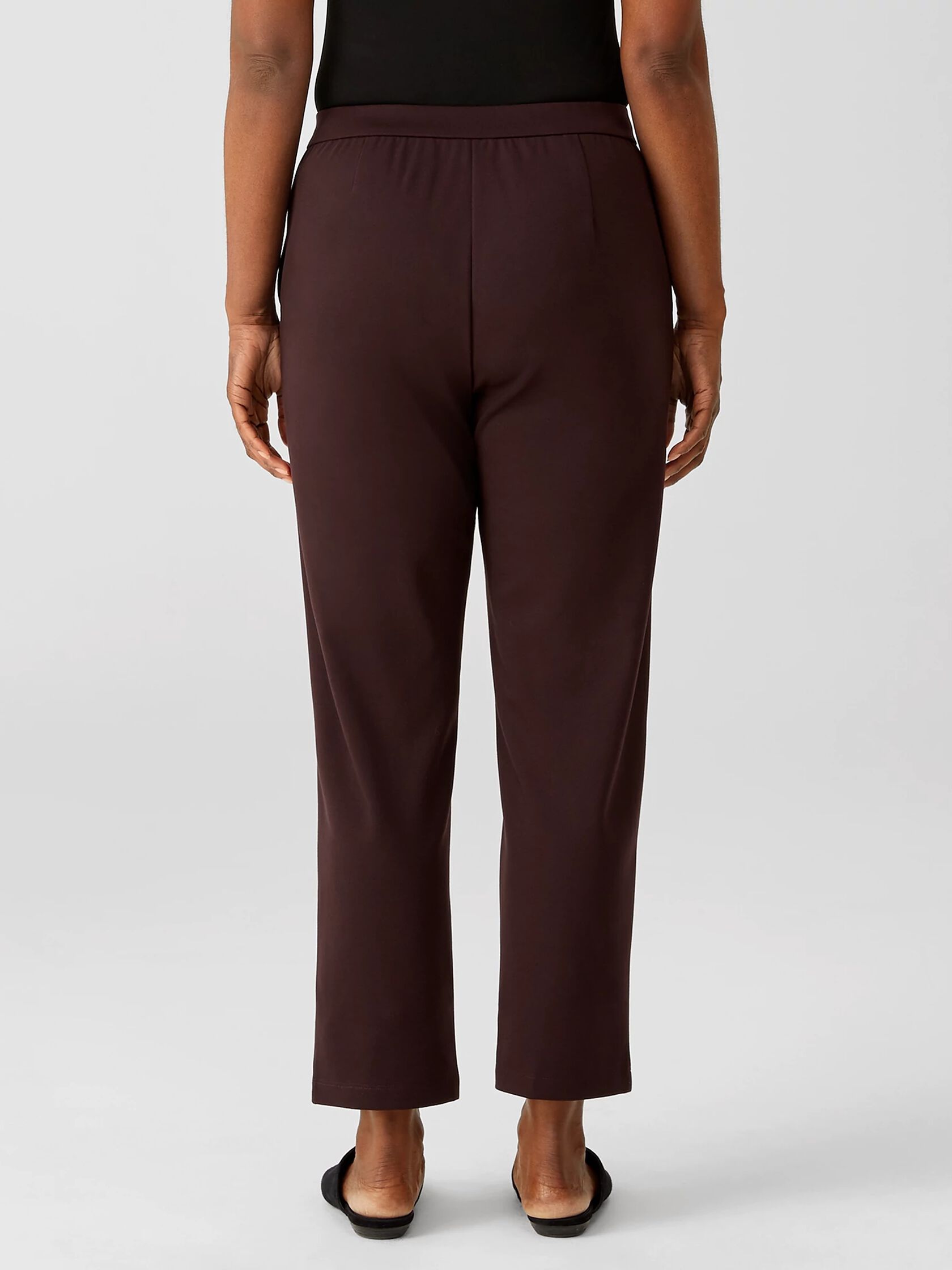 Flex Ponte Slouchy Ankle Pant