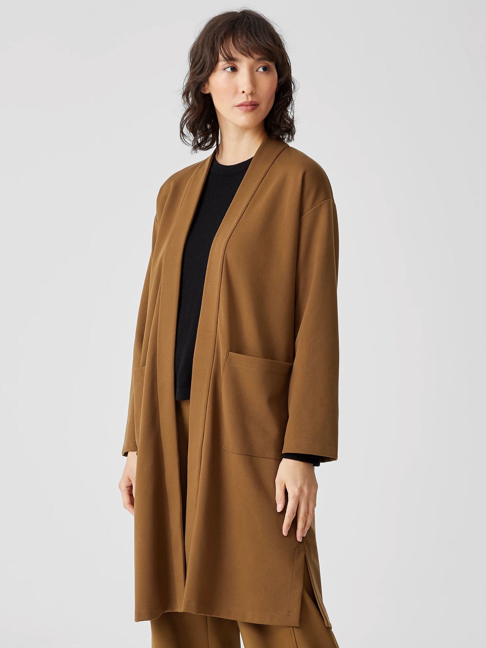 Flex Ponte Belted Jacket