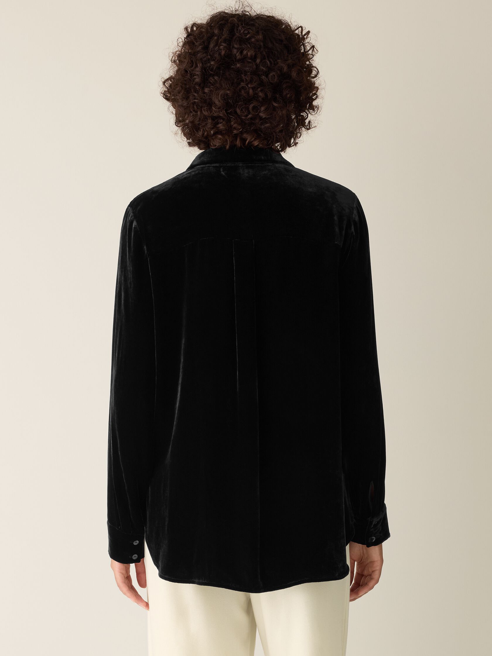 Velvet Classic Collar Shirt