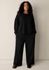 Waffle Cotton Blend Doubleknit Box-Top