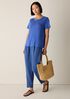 Organic Linen Jersey Crew Neck Tee