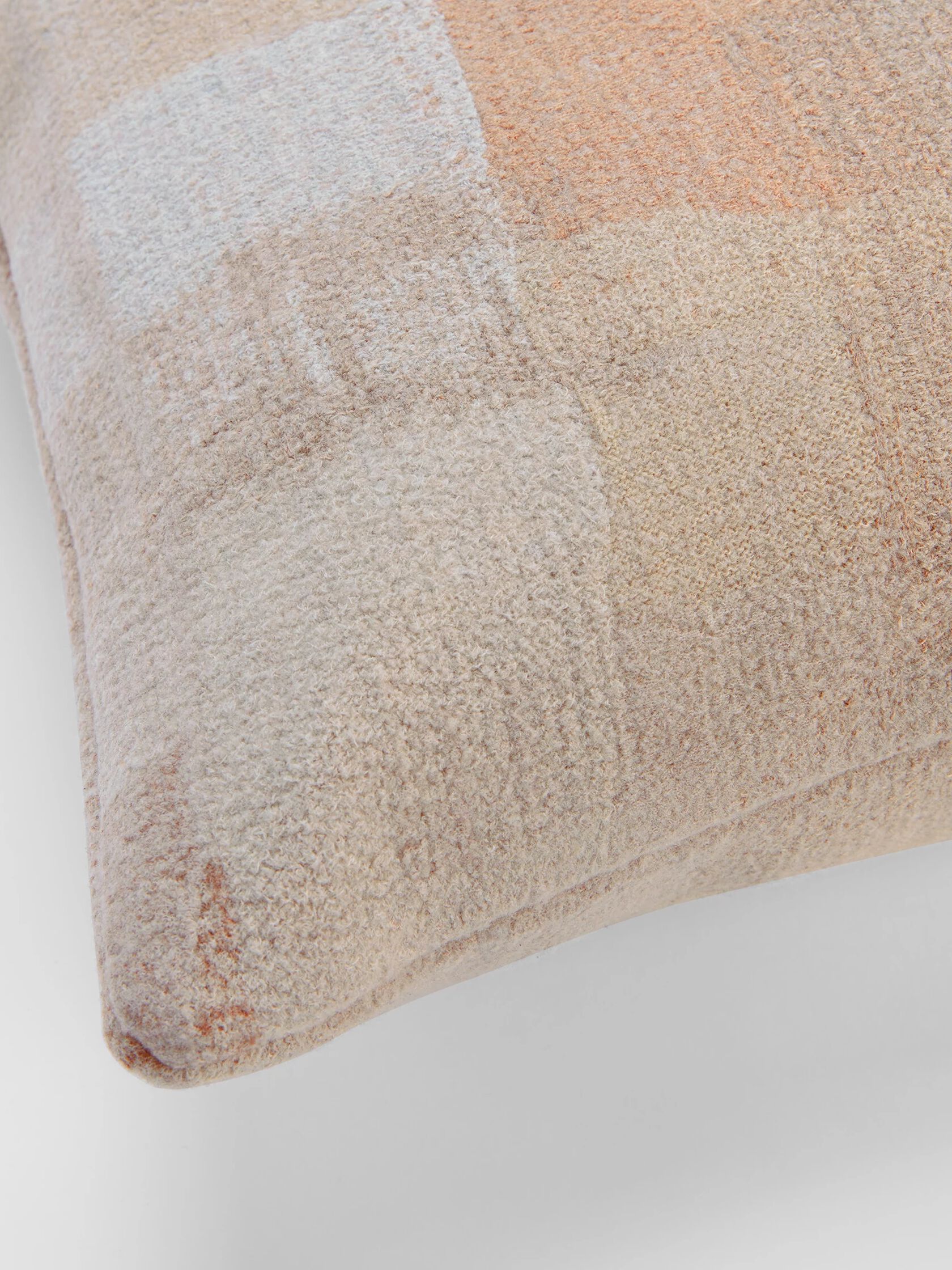 Waste No More Felted Pillow, 18" by 18"