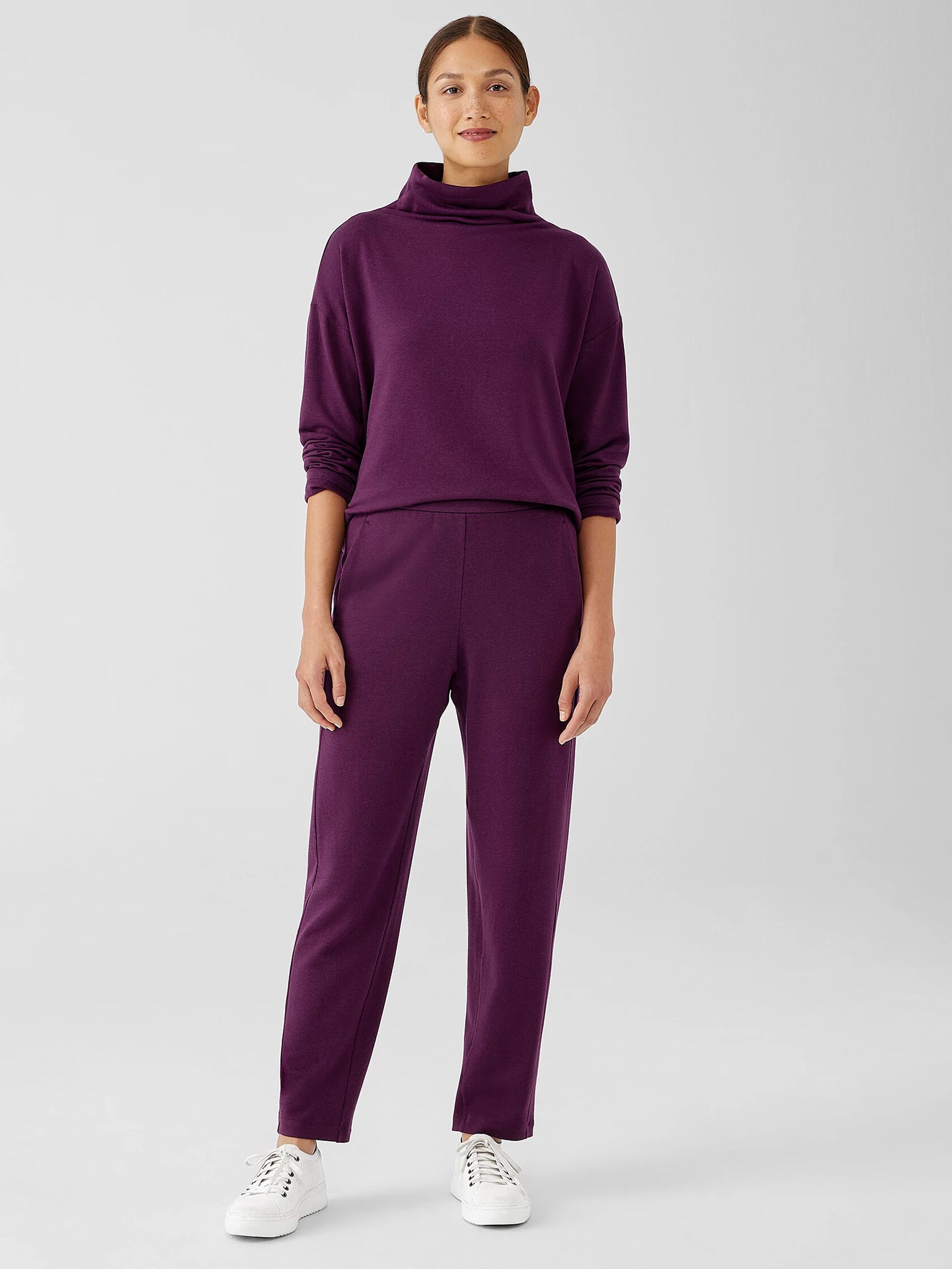 Cozy Brushed Terry Hug Slouchy Pant