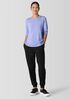 Organic Pima Cotton Jersey Long-Sleeve Tee