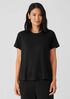 Organic Linen Jersey Crew Neck Tee