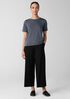 Organic Pima Cotton Jersey Round Neck Tee