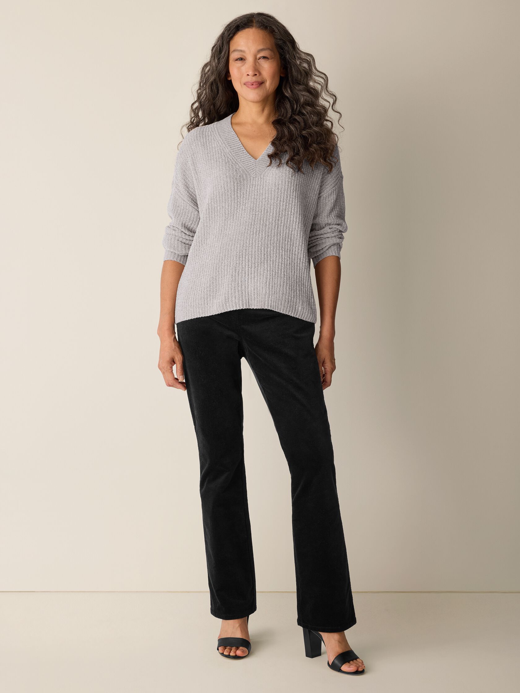 Brushed Organic Cotton Kick Pant
