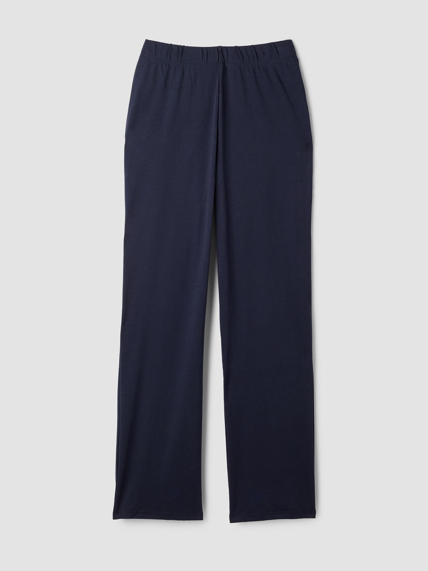 Organic Cotton Interlock Straight Sleep Pant
