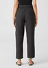 Puckered Organic Linen Tapered Pant